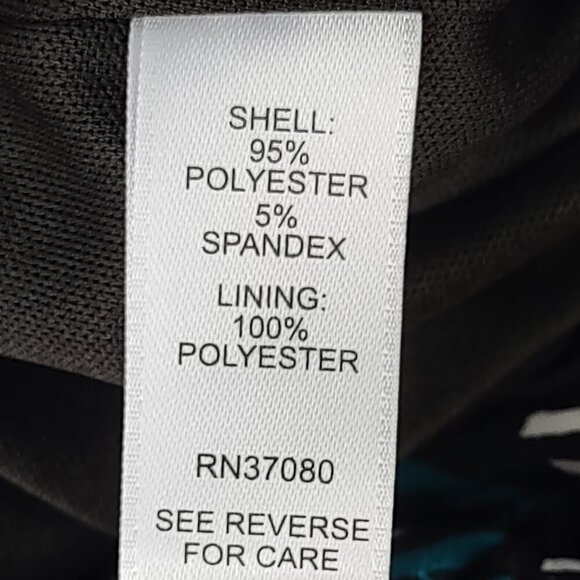 Cato Geometric Tribal Print Cap Sleeve Draped Midi Dress Size Plus Size 18/20W - Picture 11 of 12